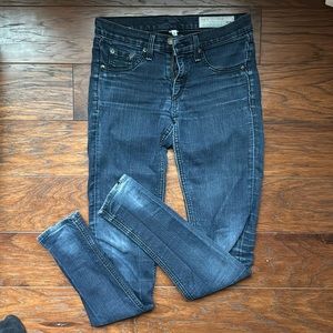 Rag & Bone dark denim skinny jeans, size 25